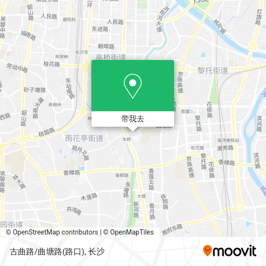古曲路/曲塘路(路口)地图