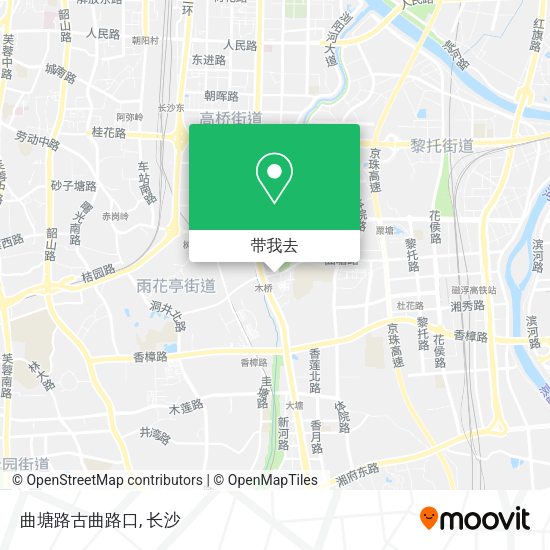 曲塘路古曲路口地图
