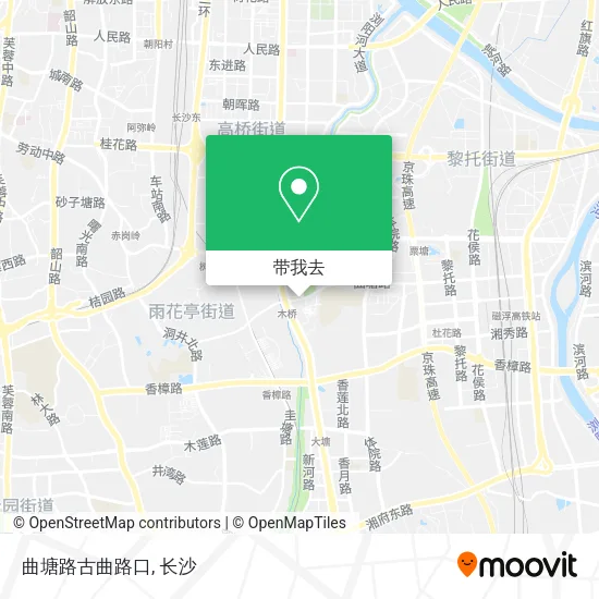 曲塘路古曲路口地图