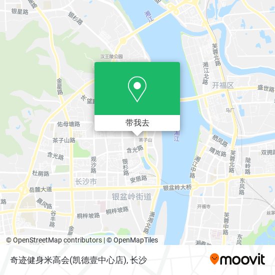奇迹健身米高会(凯德壹中心店)地图