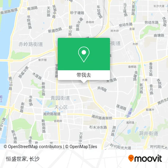恒盛世家地图