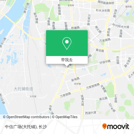 中信广场(大托铺)地图
