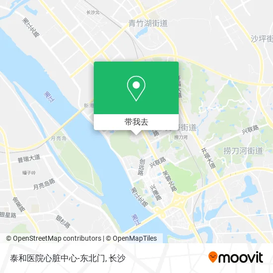 泰和医院心脏中心-东北门地图
