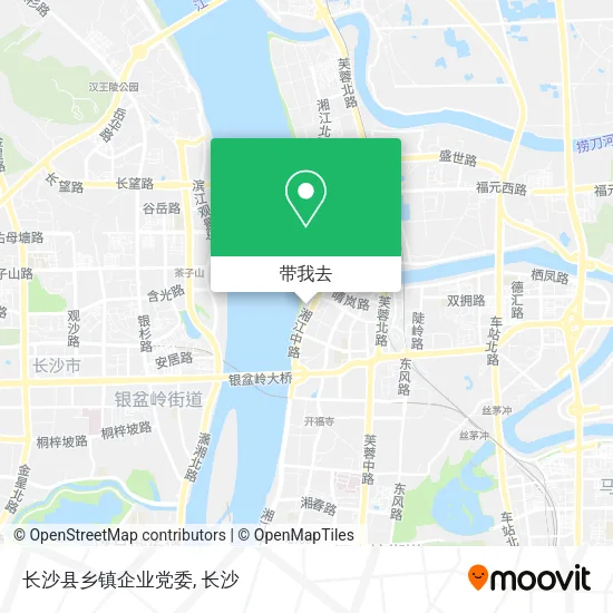 长沙县乡镇企业党委地图