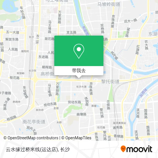 云水缘过桥米线(运达店)地图
