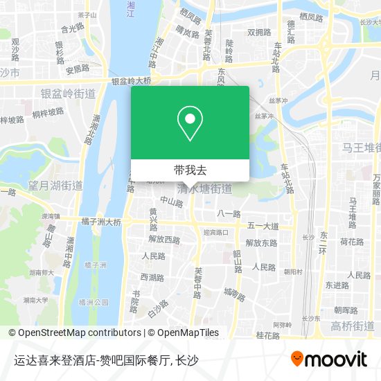 运达喜来登酒店-赞吧国际餐厅地图