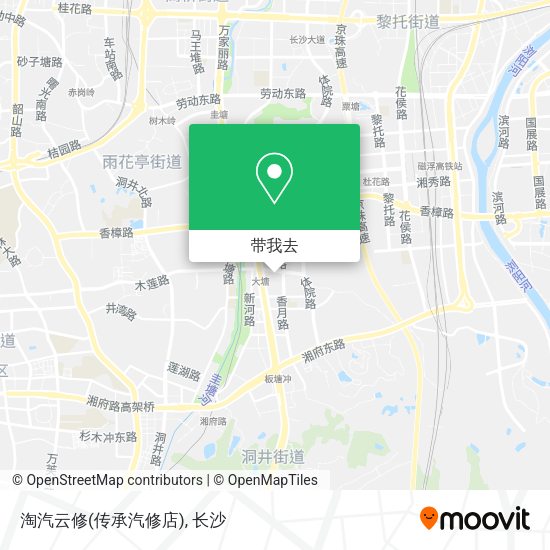 淘汽云修(传承汽修店)地图