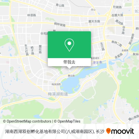 湖南西湖双创孵化基地有限公司(八戒湖南园区)地图