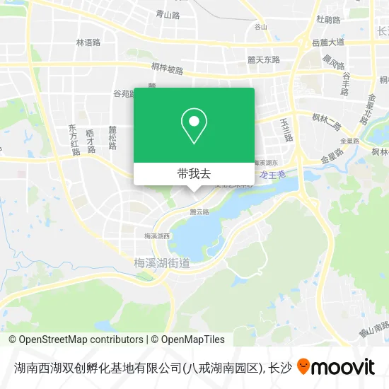 湖南西湖双创孵化基地有限公司(八戒湖南园区)地图