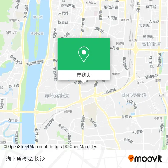 湖南质检院地图