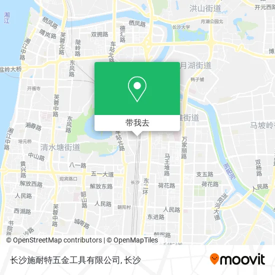 长沙施耐特五金工具有限公司地图