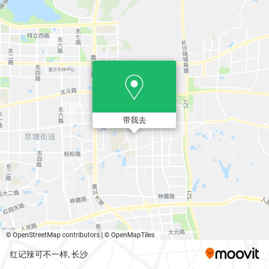 红记辣可不一样地图