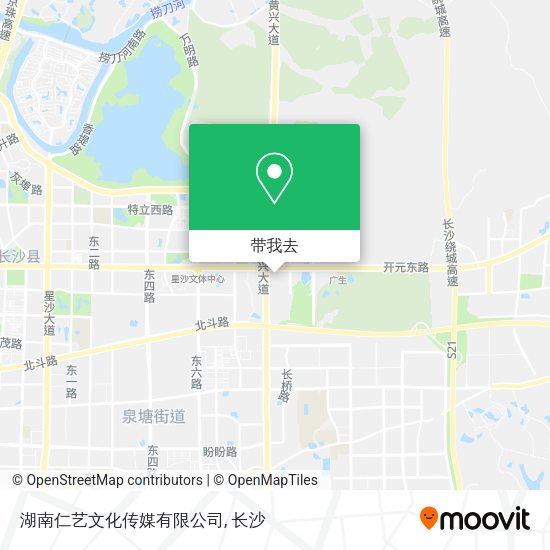 湖南仁艺文化传媒有限公司地图
