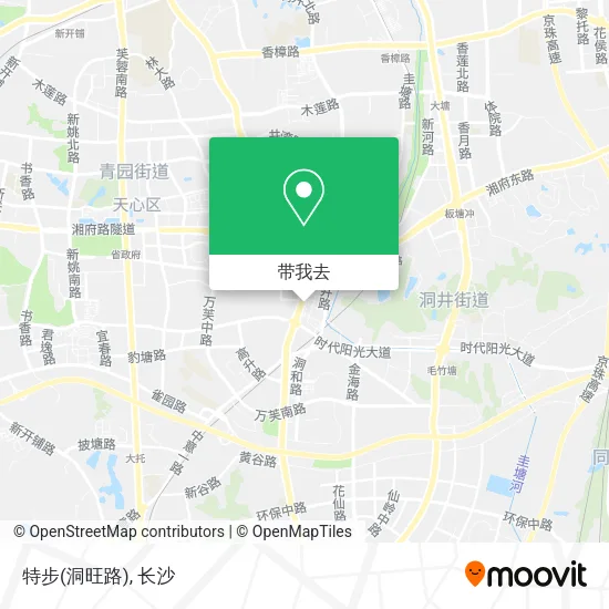 特步(洞旺路)地图