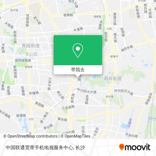 中国联通宽带手机电视服务中心地图