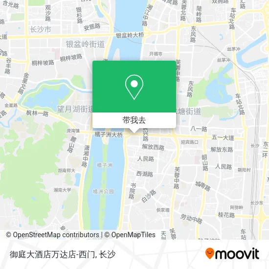 御庭大酒店万达店-西门地图