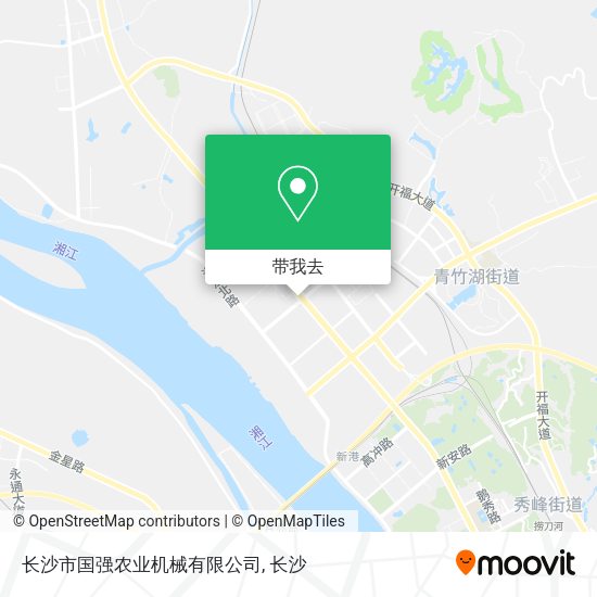 长沙市国强农业机械有限公司地图