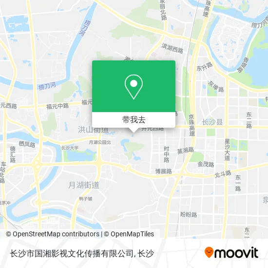 长沙市国湘影视文化传播有限公司地图