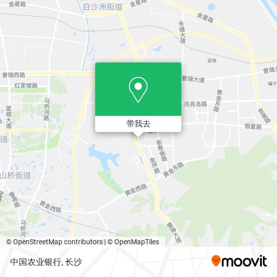 中国农业银行地图