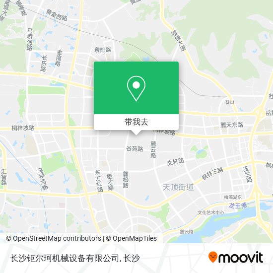 长沙钜尔珂机械设备有限公司地图