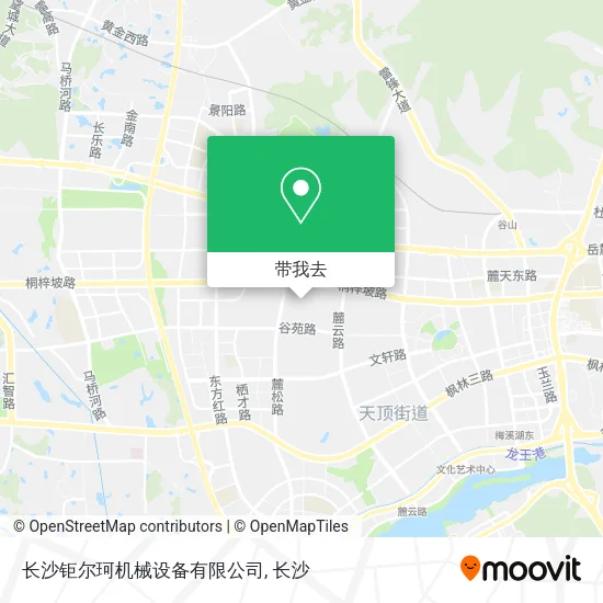 长沙钜尔珂机械设备有限公司地图