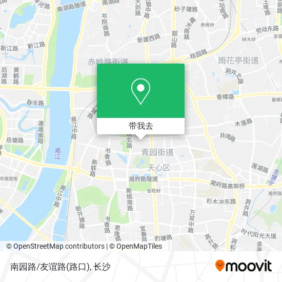 南园路/友谊路(路口)地图