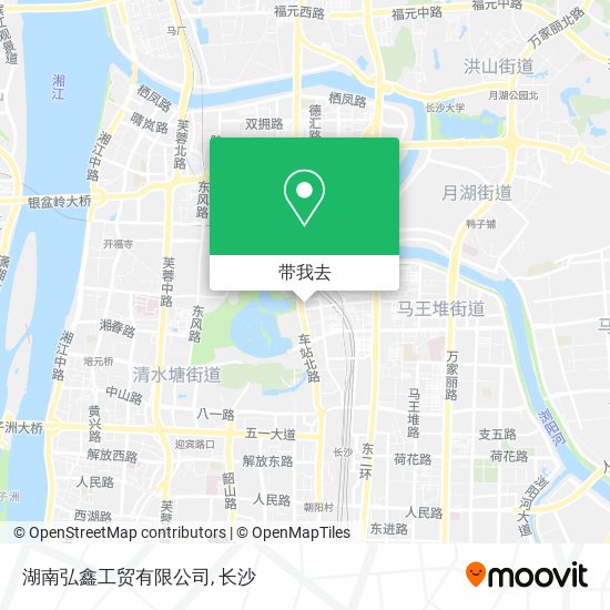 湖南弘鑫工贸有限公司地图