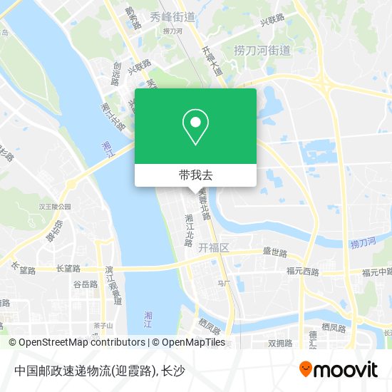 中国邮政速递物流(迎霞路)地图