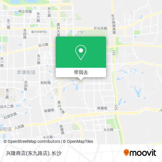 兴隆商店(东九路店)地图