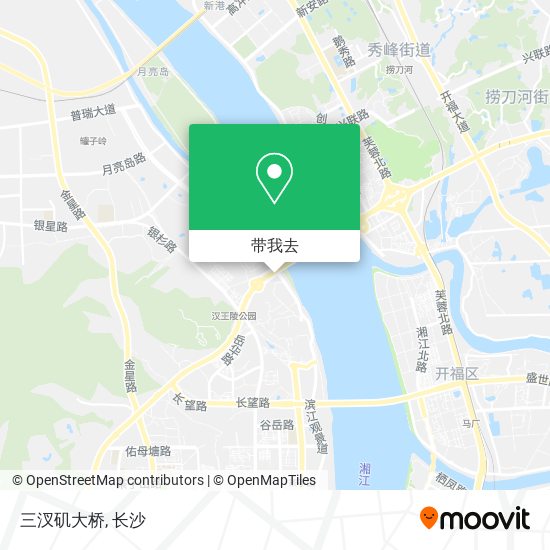 三汊矶大桥地图