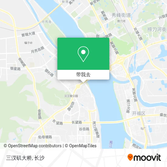 三汊矶大桥地图