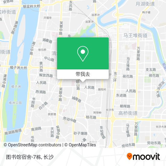 图书馆宿舍-7栋地图