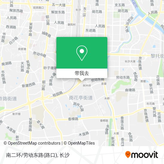 南二环/劳动东路(路口)地图
