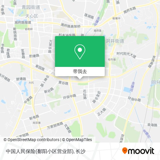 中国人民保险(鄱阳小区营业部)地图