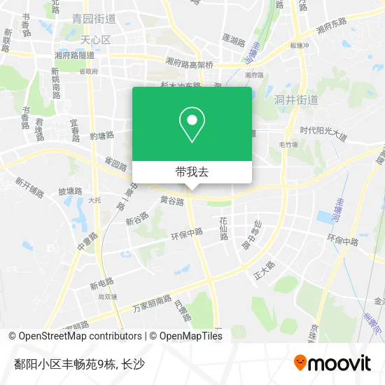 鄱阳小区丰畅苑9栋地图