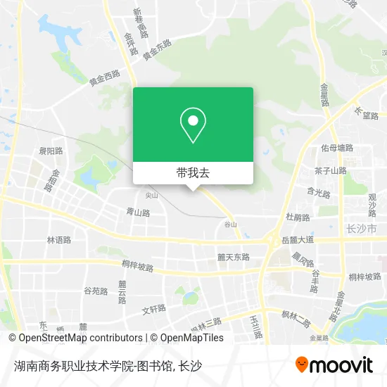 湖南商务职业技术学院-图书馆地图
