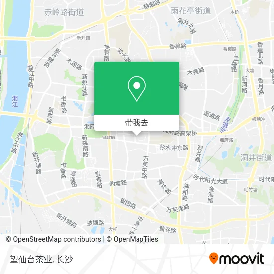 望仙台茶业地图
