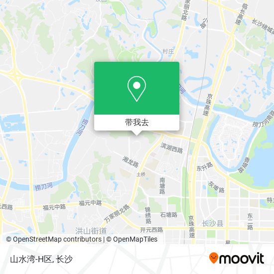 山水湾-H区地图