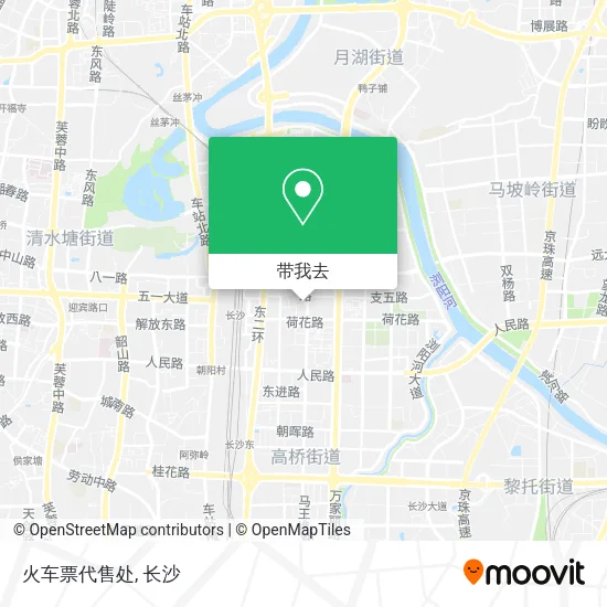 火车票代售处地图