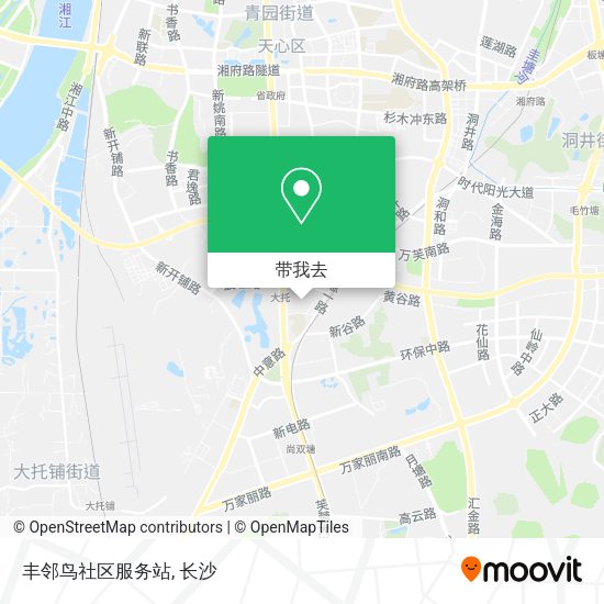 丰邻鸟社区服务站地图