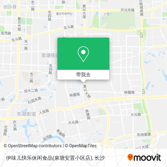 伊味儿快乐休闲食品(泉塘安置小区店)地图
