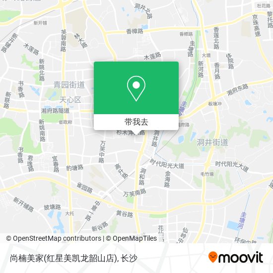 尚楠美家(红星美凯龙韶山店)地图