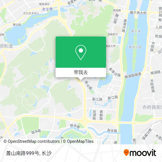 麓山南路999号地图