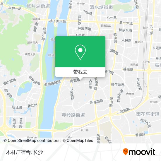 木材厂宿舍地图