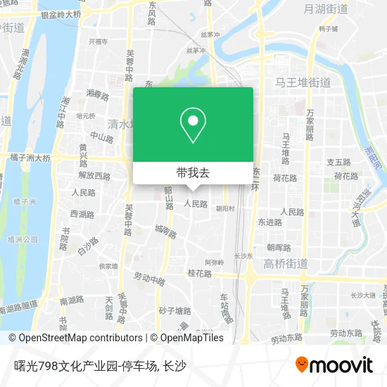曙光798文化产业园-停车场地图
