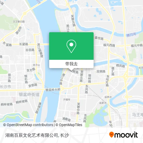 湖南百辰文化艺术有限公司地图