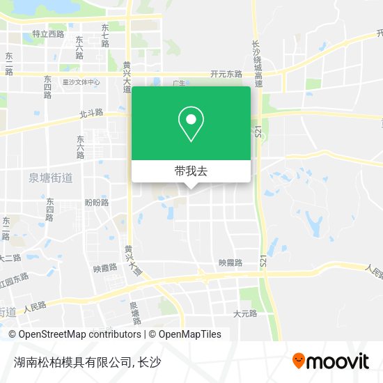 湖南松柏模具有限公司地图