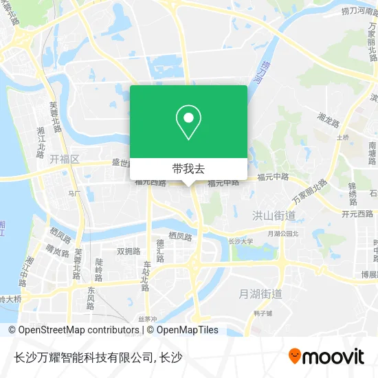 长沙万耀智能科技有限公司地图