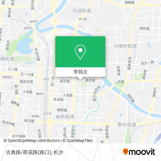 古典路/荷花路(路口)地图