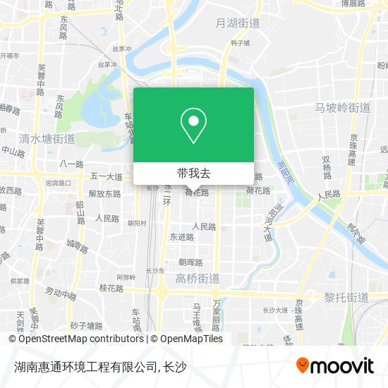 湖南惠通环境工程有限公司地图